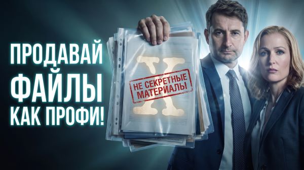 Продавай файлы как профи!